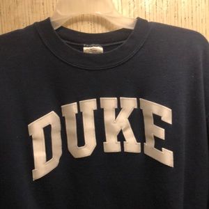 Women’s Duke University sweatshirt, size L